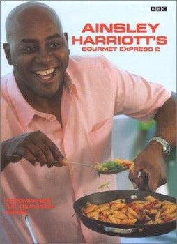 Ainsley Harriott's Gourmet Express 2 collection of simple dishes th Whether you need fresh ideas for family meals or are having friends round for an informal supper, there are recipes to suit every occasion. All of the recipes are garnered from international fare. chapter featuring Vegetarian recipes. 