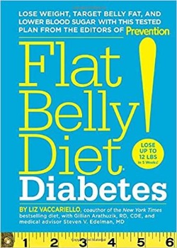 Flat Belly Diet! Diabetes: Lose Weight, Target Belly Fat, and Lower Blood Sugar by Liz Vaccariello (Paperback) 2011-Domestic Bliss Lifestyle Books and Essentials