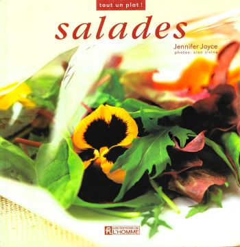 Salades (French edition) by Jennifer Joyce 2006-Domestic Bliss Lifestyle Books and Essentials