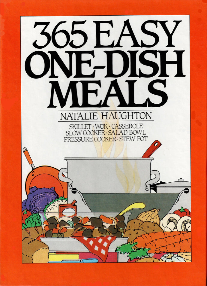  One-Dish Meals presents tasty meals cooked in a single pot. Whether made in casseroles, skillets, woks, slow cookers, pressure cookers, or salad bowls