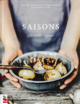 Trudy Crane set the goal of making vegan cuisine accessible to everyone.  Saisons. 101 fresh, tasty, up-to-date recipes that will appeal to followers of the vegan lifestyle as well as to all those interested in responsible food. Lapresse ISBN-13: ‎978-2897056520