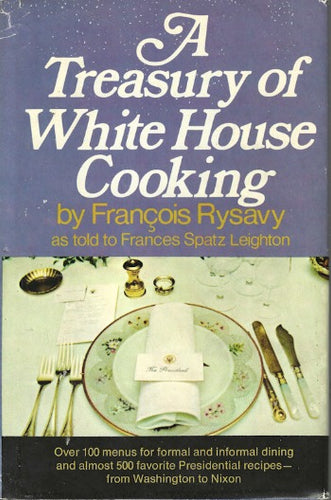 A Treasury of White House Cooking presents a collection of more than 100 menus and more than 500 recipes that enable the home cook to duplicate the dishes served to White House dignitaries. ISBN-13: ‎978-0399109393