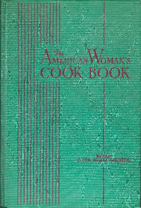  The American Woman's Cook Book has hundreds of black and white, and colour photographs and illustrations. 10,000 recipes and went to many printings of many editions.  collectors of vintage cookbooks, this is one of the staples in every collector's collection. classic cookbook Culinary Arts Institute; First (1939)