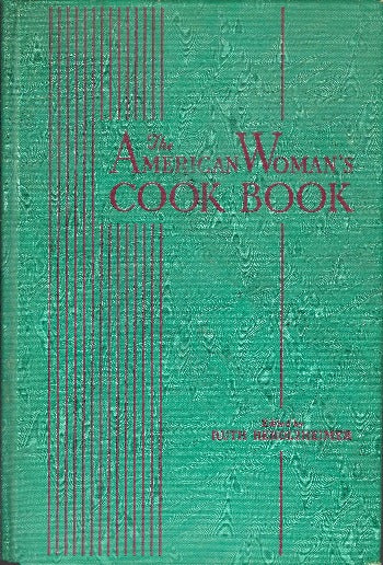  The American Woman's Cook Book has hundreds of black and white, and colour photographs and illustrations. 10,000 recipes and went to many printings of many editions.  collectors of vintage cookbooks, this is one of the staples in every collector's collection. classic cookbook Culinary Arts Institute; First (1939)
