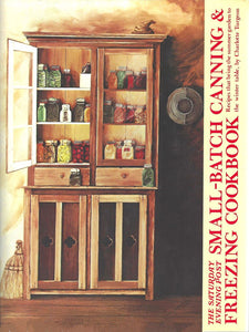 The Saturday Evening Post Small-Batch Canning and Freezing Cookbook is a recipe guide that helps you to make the most of fruits and vegetables during their season. It provides suggestions for preserving food through canning and freezing and making jelly and sauces  Curtis Publishing; ISBN-13: ‎978-0893870201