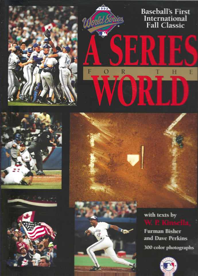  1992, baseball  World Series was not only played outside the United States, but ultimately won by the Toronto Blue Jays. This volume commemorates the milestone with photographs of the six-game series.