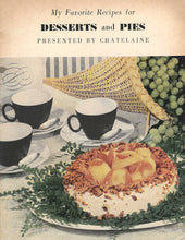 Load image into Gallery viewer, Canadian Woman's Cookbook Library: My Favorite Recipes Booklet Series presented by Chatelaine Magazine [1960s]