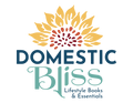 domestic bliss colour text logo
