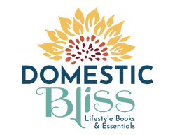 domestic bliss colour text logo