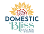 domestic bliss colour text logo