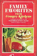 Family Favorites from Country Kitchens: A Collection of Outstanding Recipes from the Best Cooks in the Country, Elise W. Manning (Editor) 1973