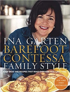  In Barefoot Contessa Family Style, Ina collected dishes like East Hampton Clam Chowder, Parmesan Roasted Asparagus, and Linguine with Shrimp Scampi. It’s fresh, accessible food that’s meant to be passed around the table in big bowls or platters With photographs, menu suggestions, and tips ISBN-13: 978-0609610664