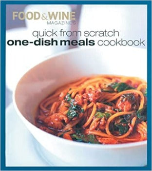 Need a great meal in a hurry? What could be better than a browned, bubbling Fusilli with Three Cheeses; swordfish sitting atop a fluffy mound of couscous, with a vinaigrette of chunky fresh plum tomatoes; or a grilled steak with piquant South American chimichurri sauce? It's a well-balanced, tasty dinner in a dish-the ultimate solution to how to produce a great meal in a short time. Quick from Scratch One-Dish Meals Cookbook also includes cooking tips for such things as foolproof rice and perfect sauces. 