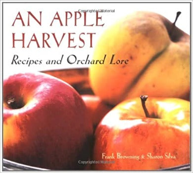 An Apple Harvest provides a brief history that traces the apple back to its ancient origins. The book contains sections on choosing apples, how to keep apples, and cooking with cider, cider vinegar, and Calvados. An Apple Harvest has more than 60 recipes with origins from Alsace and Appalachia, Scandinavia and Sicily