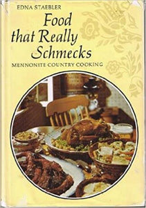 In the 1960s, Edna Staebler moved in with an Old Order Mennonite family to absorb oral history and learn about Mennonite culture and cooking. From this fieldwork came the cookbook Food That Really Schmecks. Interspersed with practical and memorable recipes are Staebler's stories anecdotes about cooking and Mennonites.