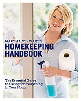 Martha Stewart’s Homekeeping Handbook is a comprehensive resource that not only tells how to keep your home beautiful and livable, but it also simplifies the process. It covers everything from properly executing a living room floor plan to setting a formal table; from choosing HEPA filters to sealing soapstone countertops; from organizing your home office to polishing your silver and caring for family heirlooms.