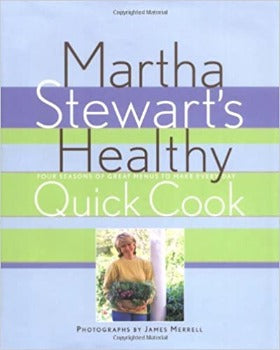  Martha Stewart's Healthy Quick Cook presents an all-new collection of 52 quick, easy menus--with more than 175 sensibly lightened recipes--for the kind of food we want to eat today. 