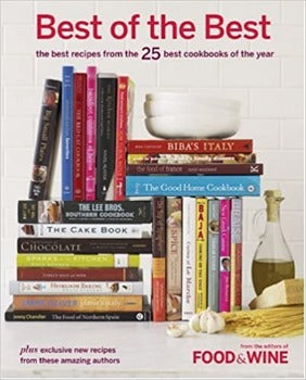 Food & Wine editors search for the most delectable dishes from the crème de la crème of cookbooks from the 25 Best of the best Cookbooks 2007.. There are recipes from Jamie Oliver, Daniel Boulud, (Giada’s Family Dinners), Nigel Slater and Ina Garten’s (Barefoot Contessa at Home)