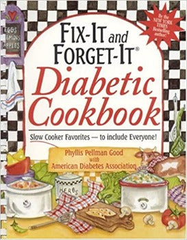 Fix-It and Forget-It Diabetic Cookbook is packed with delicious recipes for everyone -- including those who have to keep track of food exchanges, carbohydrates, sugars, calories, and fats. Each recipe comes complete with its Exchange Value, and with its Basic Nutritional Values.