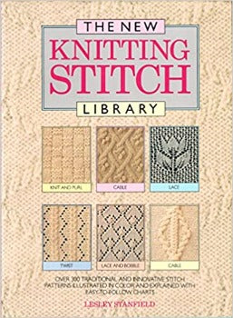  The New Knitting Stitch Library contains over 300 traditional and innovative knitting stitch patterns illustrated in colour and explained with easy-to-follow charts. This book presents new to traditional stitches, simple to complex, for the beginner and accomplished knitter alike. 