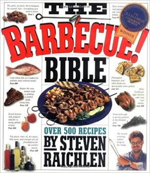 The Barbecue! Bible by Steven Raichlen whose boundless enthusiasm took him 150,000 miles across 5 continents to discover the world's best-grilled food. The Barbecue Bible!  is a celebration of sizzle, smoke, and sauce.