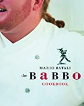 Italian food served at Babbo Ristorante e Enoteca, Mario Batali’s restaurant. The Babbo Cookbook is filled with 150 recipes that redefine contemporary Italian cooking. Recipes for dozens of Babbo’s renowned antipasti, based on fresh seasonal produce, followed by a collection of pastas, fish, fowl, and meat entrées