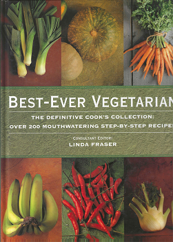  Whether you want to expand your repertoire of vegetarian recipes or embark on a healthier lifestyle, Best-Ever Vegetarian is proof that eating the vegetarian way is not only nutritious but delicious. With over 100 recipes with beautiful glossy colour photos on each page shows you how to make the dishes 