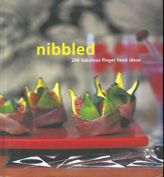 Nibbled features 200 party and finger food recipes, from classics  to  those infused with the flavours of Asia, the Mediterranean and the Middle East. Innovative but simple recipes can be mixed and matched from champagne brunch to picnics, afternoon tea, cocktail parties  Bay Books  2005 ISBN-13: ‎ 978-1740456326  