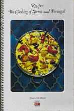 Load image into Gallery viewer, Foods of the World: The Cooking of Spain and Portugal is part of a series of 27 cookbooks published by Time-Life, beginning in 1968 and extending through late 1970 by Craig Claiborne, Pierre Franey, James Beard, Julia Child, and M.F.K. Fisher. The series combined recipes and the cultural context 
