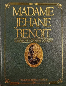 Madame Jehane Benoit: 14 Years of Microwave Cooking is dedicated to the memory of Madame Jehane Benoit. For over 50 years Madame Benoit devoted herself to the teaching and promotion of the culinary arts. She was also a pioneer in the field of microwave cooking. This commemorative edition cookbook is a selection of her finest microwave oven recipes compiled over the 14 years of her association with Panasonic. The book also contains a detailed intimate biographical essay. 