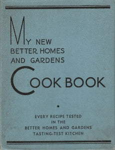  “My New Better New Homes And Gardens Cookbook  book contains sections for Nutrition & Menu Planning, Beverages, Breads, Cakes & Cookies, Candies, Canning & Preserving, Pickles, Desserts, Chicken, Fish & Game, Meat, Casserole, Cheese & Egg Dishes, Pies, Salads & Sandwiches, Soups, Vegetables. 
