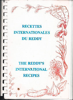 The Reddy's International Recipes/Recettes Internationales du Reddy by Reddy Memorial Hospital Centre  circa 1970