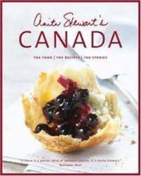 Anita Stewart’s Canada features recipes that range from the traditional Cape Island Lobster to Georgian Bay Whitefish Masala. More than a recipe book each chapter describes the history of the theme ingredients, and every recipe carries a story and a tradition.  With over 150 new recipes, beautiful photography and many wonderful personal stories from food producers, restaurateurs and home cooks, Anita Stewart 
