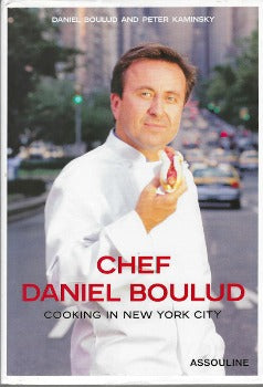  A personal look at a day in the life of renowned chef Daniel Boulud. Chef Daniel Boulud: Cooking in New York City is an unique volume that follows Daniel and his staff from morning to night through one fast-paced late spring day. Beginning at 6 a.m. with the first fish delivery, we travel with the chef to markets
