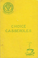 Choice Casseroles Lachine General Hospital. Women's Auxiliary 1962