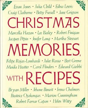 Christmas Memories With Recipes by Maron L. Waxman 1988