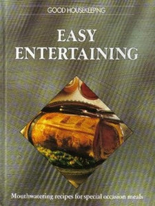 Easy Entertaining focuses on recipes for special occasion meals. Every recipe illustrated in colour. Step-by-step drawings make culinary success achievable Notes on freezing and preparation times are included. Every recipe calorie counted. Hardcover 62 pages Ebury Press, London 1989 ASIN B000QS6QKE