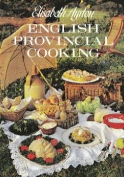 English Provincial Cooking contains recipes selected from family records old manuscripts & cook books. It covers regional specialties (some highly unusual), with their origins (usually Medieval to 19th c.  detail on the general origins of cooking traditions by region, based on terrain/agriculture, trade, and culture.