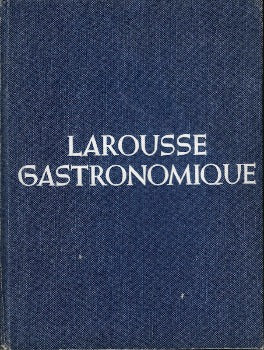Larousse Gastronomique is an encyclopedia of gastronomy. The majority of the book is about French cuisine, and contains recipes for French dishes and cooking techniques. The book was originally published by Éditions Larousse in Paris in 1938. The first edition (1938) was edited by Prosper Montagné, with prefaces by each of author-chefs Georges Auguste Escoffier and Philéas Gilbert 