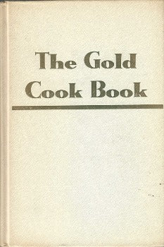 The Gold Cook Book includes nearly 2500 recipes for American and European dishes. The author, Louis P. De Gouy, began his career as chef under his father, who was Esquire of Cuisine to the late Emperor Franz Josef of Austria. He worked for establishments in Europe and America, including Grand Hotel, Hotel Regina
