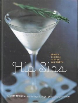 In Hip Sips Lucy Brennan shakes up the cocktail world with more than 60 refreshing drinks brimming with exotic combinations of ripened fruits, herbs, flavorings, and spirits. Guava Cosmos, a martini as smooth as James Bond, a frosty bowl of passion fruit-infused citrus punch. . . Add a few recipes for fruit purees and infused vodkas, the author's signature garnishes (like lollipop rims, citrus twists, and berry picks), and a waterproof clear vinyl jacket, and this handy little book will turn the home bar.