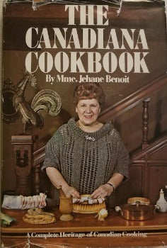 The Canadiana Cookbook is based on a search for traditional Canadian recipes. Mme. Benoit's ambition has been to prove that Canada has a cuisine of which we can be proud. Her awareness of history makes her views on traditional Canadian cooking particularly authoritative. ISBN-13: 978-0919364059