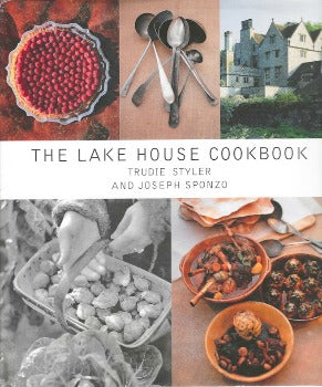 Lake House is a  English manor house and a working organic farm home to Sting, Trudie Styler, The Lake House Cookbook, written with family chef Joseph Sponzo,  150 recipes include soups and starters, salads and vegetable dishes, main courses, desserts and baked goods, and drinks and preserves for every occasion. 