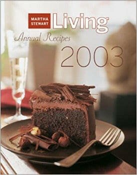 Martha Stewart Living Annual Recipes by editors of Martha Stewart Living 2002