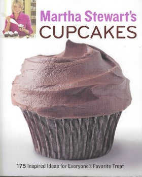 In Martha Stewart’s Cupcakes share 175 ideas for cakes, frostings, fillings, toppings, This book includes a photograph of each finished treat, helpful how-to information, step-by-step photographs for decorating techniques and ideas for packaging and presenting your cupcakes. 