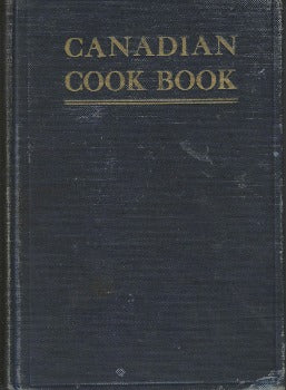 The Canadian Cook Book “was Canada's first mass-produced cookbook [that] emphasized nutrition, reflected the pre-World War I development of household science economics courses which combined arranging menus, home administration, budgeting, finance and efficiency with cooking and serving, and the postwar liberation of women through related workplace positions.”