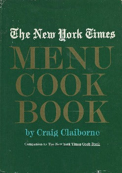 All the recipes (and there are more than 1,200) are new, and there are more than 400 menus. The New York Times Menu Cookbook is illustrated with many photographs,Whether you are giving a picnic or a barbecue, brunch for guests or family, a special holiday meal, or a sumptuous formal dinner, here is a wealth of menu suggestions to delight the eye and please the palate. 