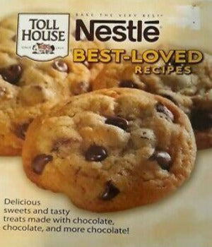  Nestle Toll House Best-Loved Recipes. You’ll find recipes for semi-sweet chocolate treats, dark chocolate delights, white chocolate snacks, milk chocolate goodies and other delicious desserts This collection of more than 100 recipes features everything from cookies to cakes, bars to brownies. 