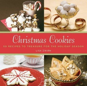 Christmas Cookies offers fifty recipes for Cocoa Meringue Kisses, Chocolate Peppermint Cookies, Iced Lemon Rounds, Pecan Sandies, Ginger Coins.  Treats for chocoholics, hol­iday shapes, sandwich cookies, spiced rounds, buttery wafers, bars. featuring colour photographs, clear, detailed recipes,