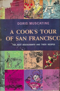A Cook's Tour Of San Francisco is a splendid combination of San Francisco history, food and culture. The books contains intriguing black and white photos and offers recipes from some of the most revered restaurants of the City of that time. Many of these restaurants are no longer in existence but many still alive. 